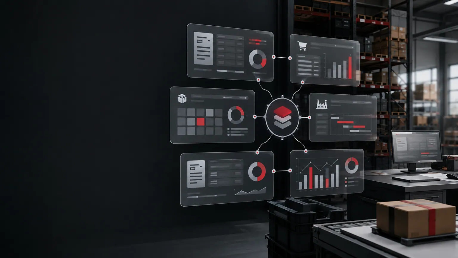 Connected ERP operations